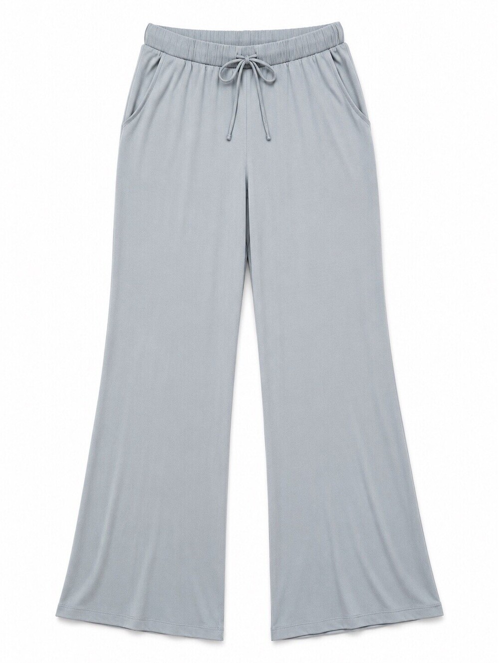 Eberjey Womens Light Blue Wide Leg Lounge Pajama Pants Size M